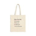 Funny Christmas Tote Bag Small Talk Prep Checklist For Introverts