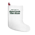 Funny Family Christmas Stocking Most Likely To Overcook The Ham