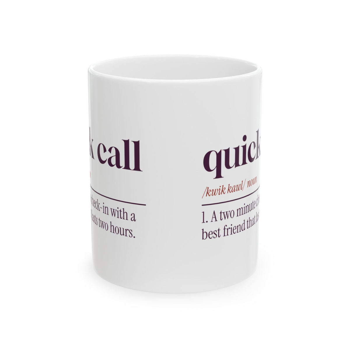 Funny Bestie Coffee Mug Quick Call Dictionary Definition For BFF