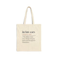 Funny In-Laws Christmas Tote Bag In-Law Ears Dictionary