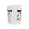 Funny Christmas Coffee Mug Clear Tape Prescription Label For Wrappers