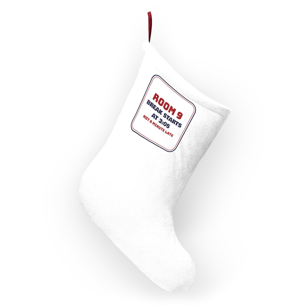 Funny Christmas Teacher Christmas Stocking Winter Break Starts At 3:05