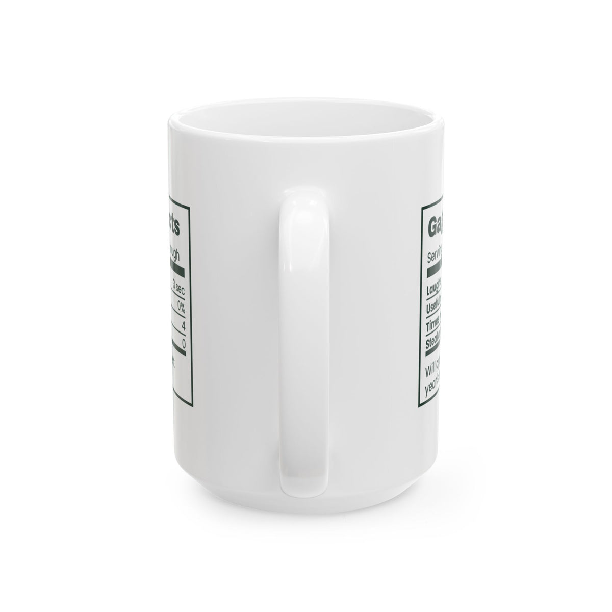Funny White Elephant Coffee Mug Gag Gift Facts Back Again Next Year