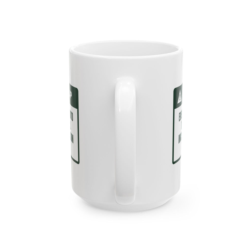 Funny Family Christmas Coffee Mug Every Family Photo Has One Mid-Sneeze