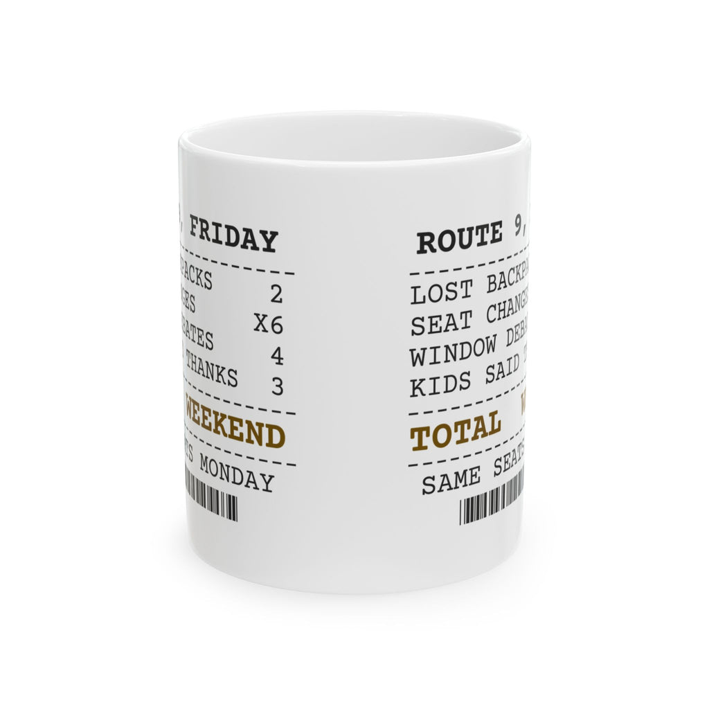 Funny School Bus Driver Coffee Mug Seat Changes 6 Kids Who Said Thanks