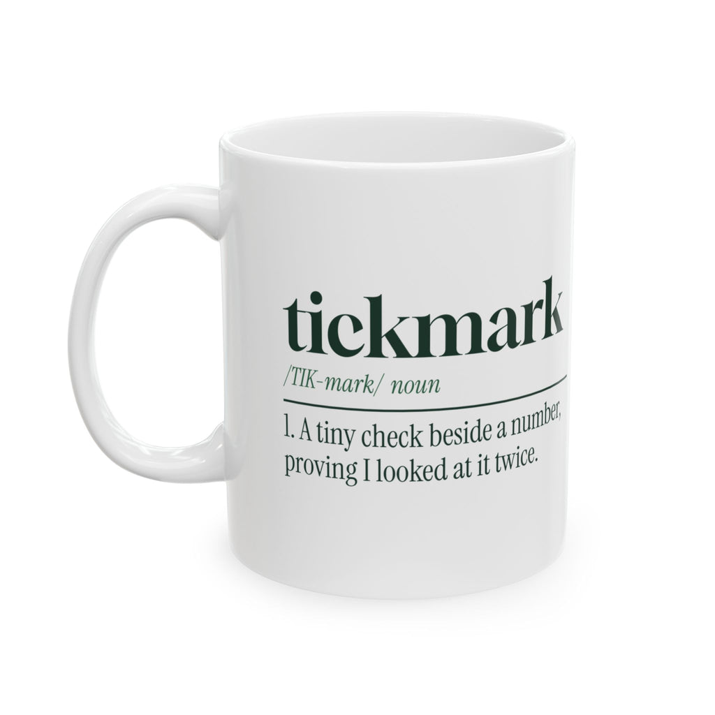 Funny Accountant Coffee Mug Tickmark Definition For Accountants