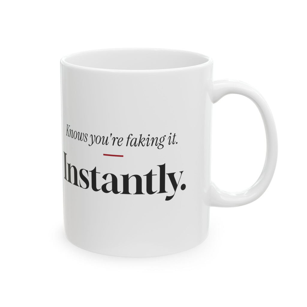 Nurse Coffee Mug Knows Youre Faking It