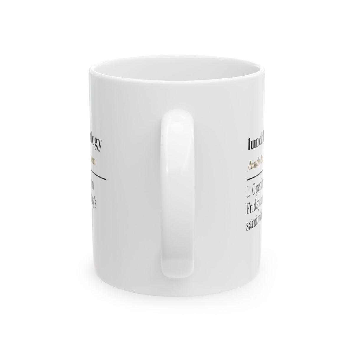 Funny Back To School Coffee Mug Lunchbox Archaeology Dictionary