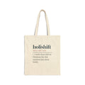 Funny Christmas Nurse Tote Bag Holishift Dictionary Definition
