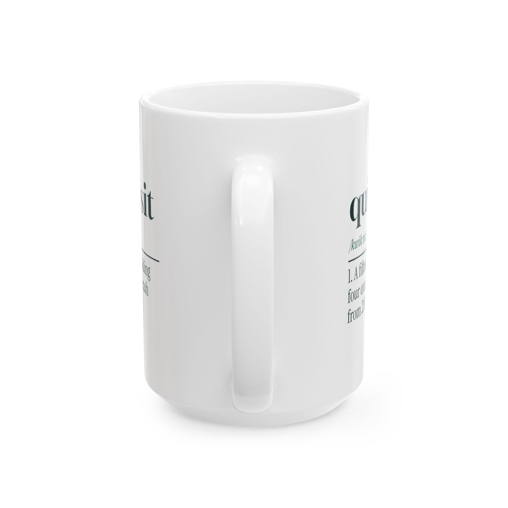 Funny Nurse Practitioner Coffee Mug Quick Visit Dictionary