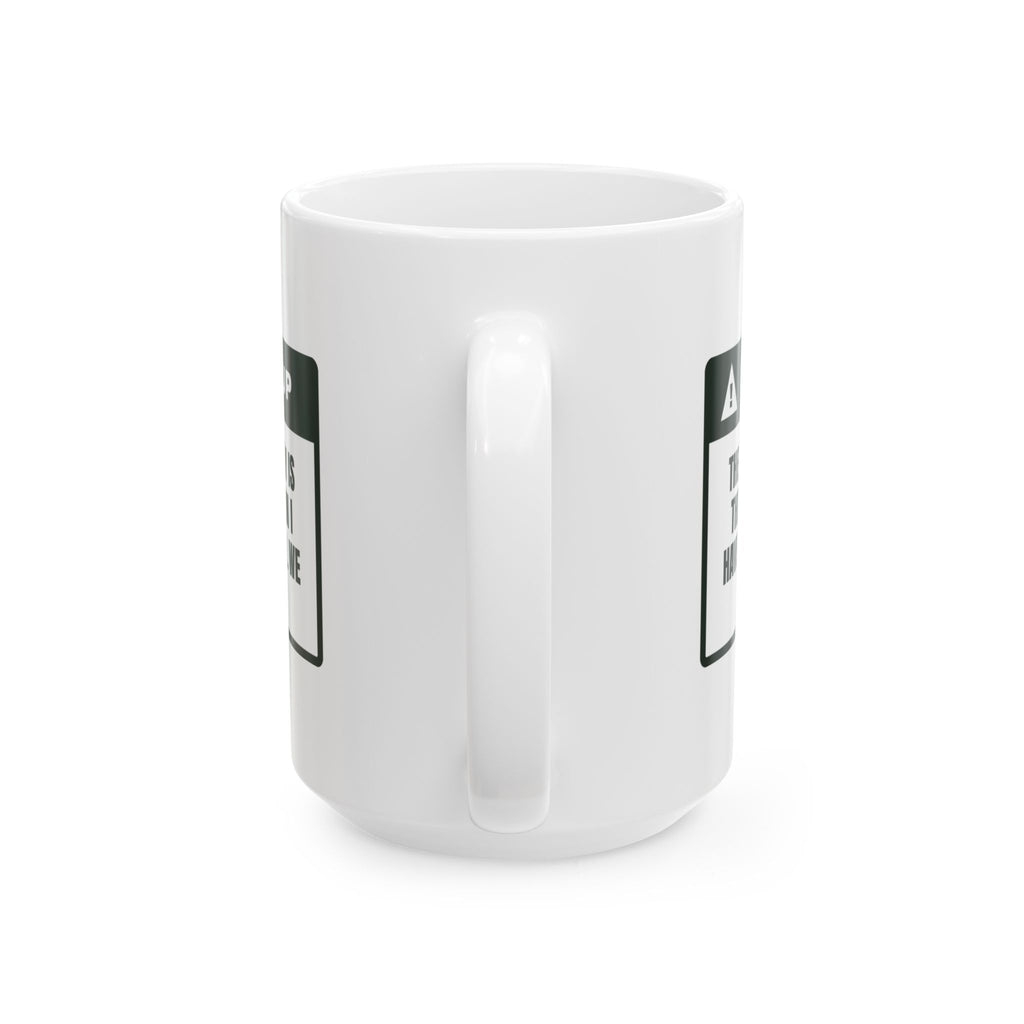 Funny Work From Home Coffee Mug The Package Guy My Only Coworker