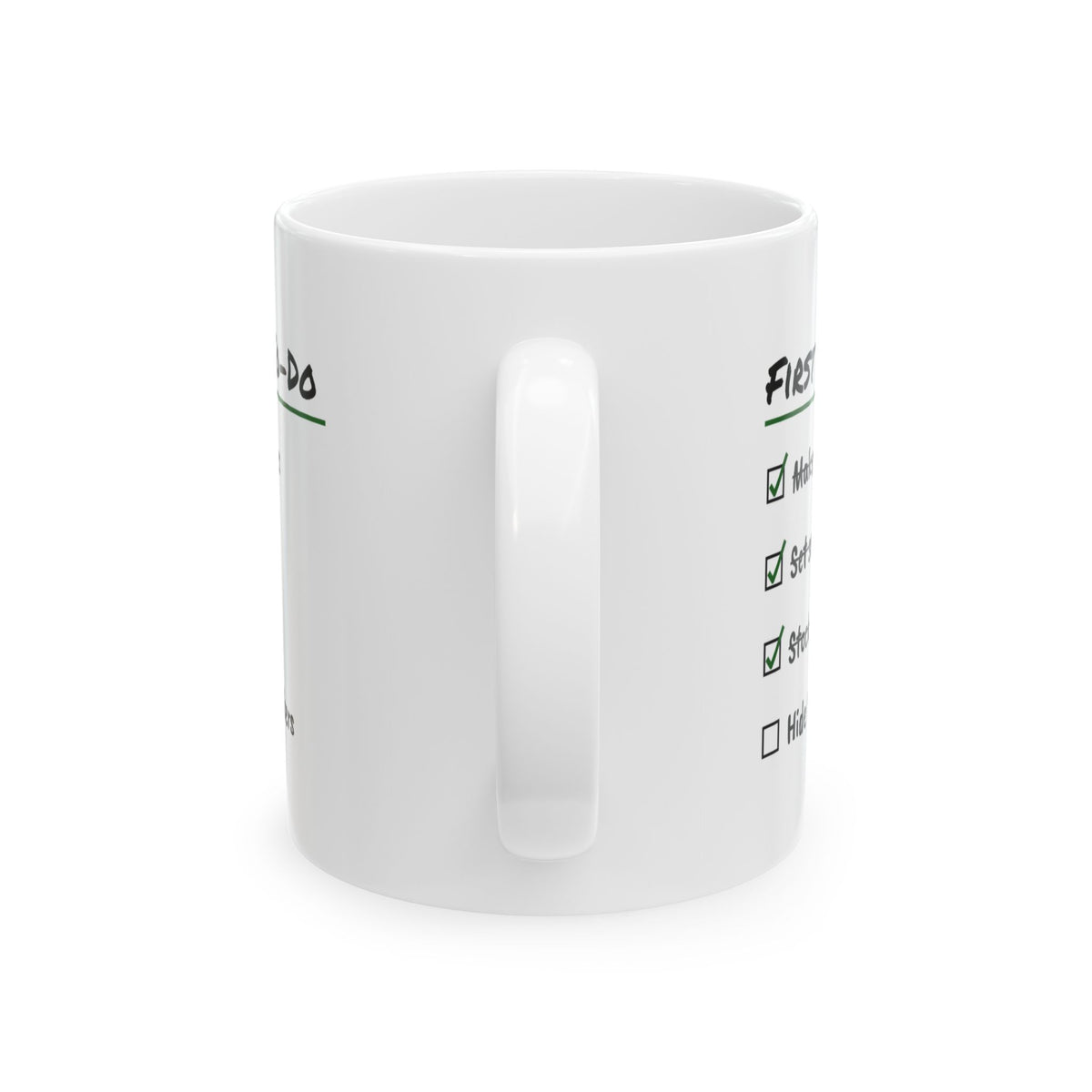 Funny Teacher Coffee Mug First Week Checklist For Teachers