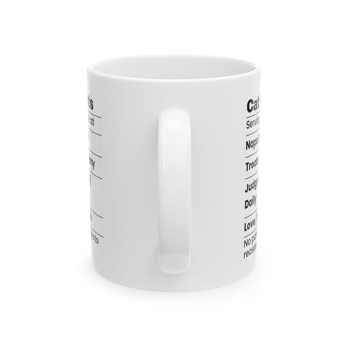 Funny Cat Dad Mug Cat Dad Facts Judgment Received Daily
