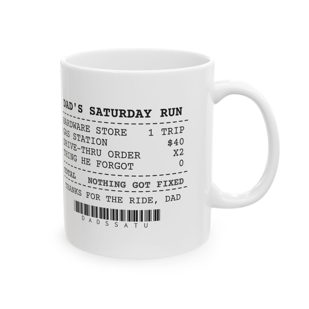 Dad's Saturday Errands Coffee Mug For Dad