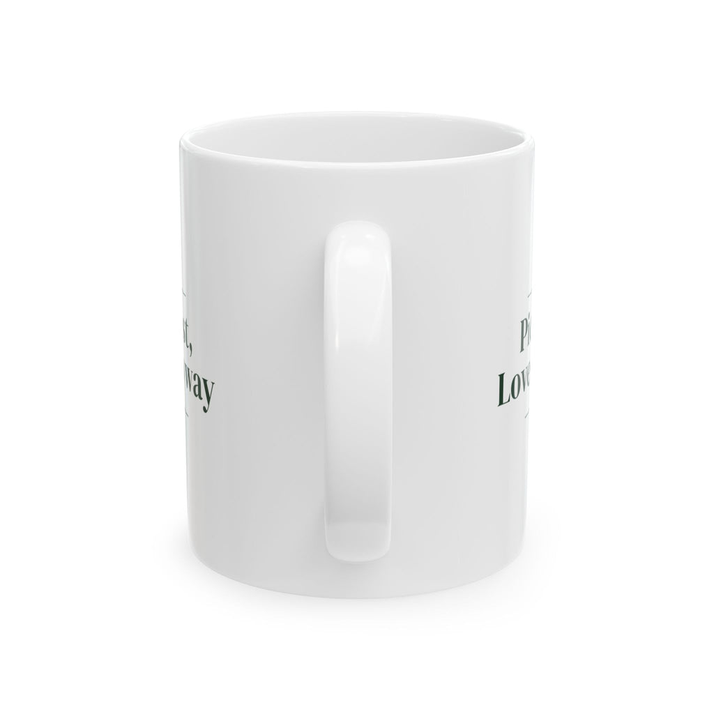 Funny White Elephant Coffee Mug Picked Last Loved It Anyway