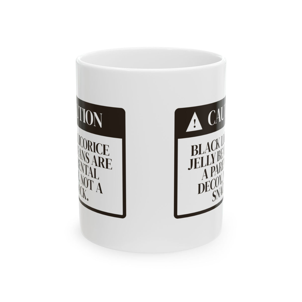 Funny Easter Jelly Bean Caution Coffee Mug For Parents