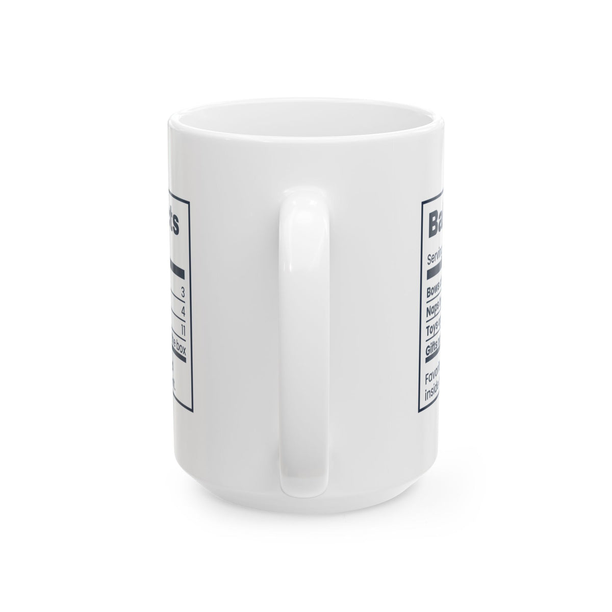 Funny Christmas Coffee Mug Baby Facts Gifts Noticed The Box