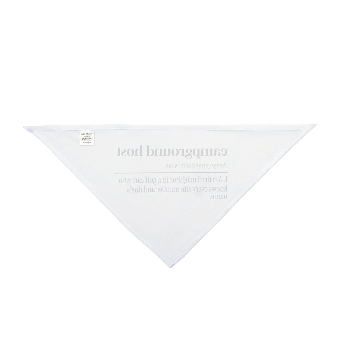 Camping Dog Bandana Campground Host Definition For Camp Hosts