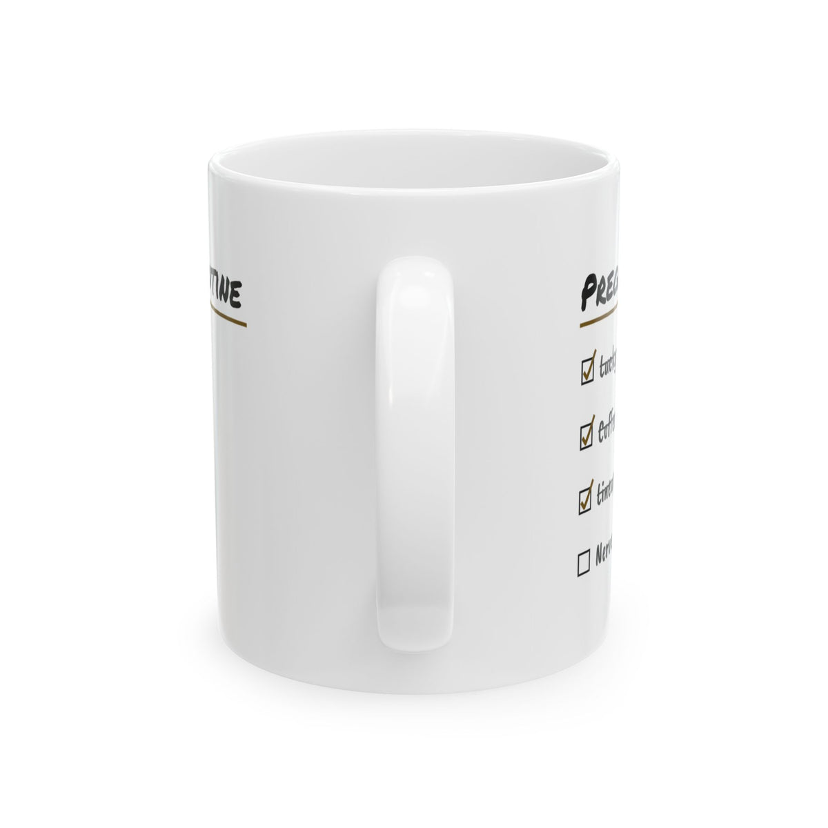 Pregame Routine Coffee Mug For Dad