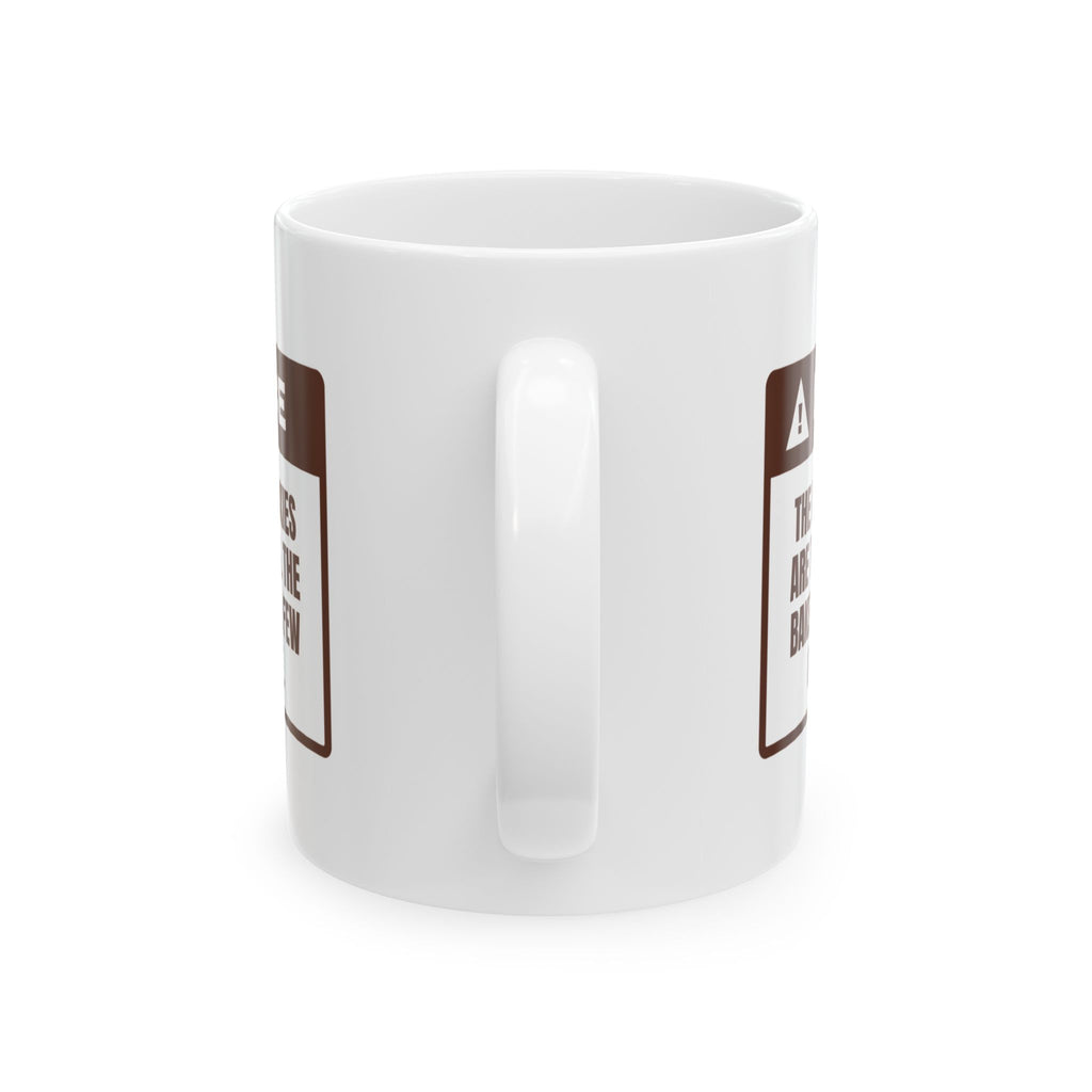 Funny Christmas Baking Coffee Mug Broken Cookies Are Mine Some On Purpose