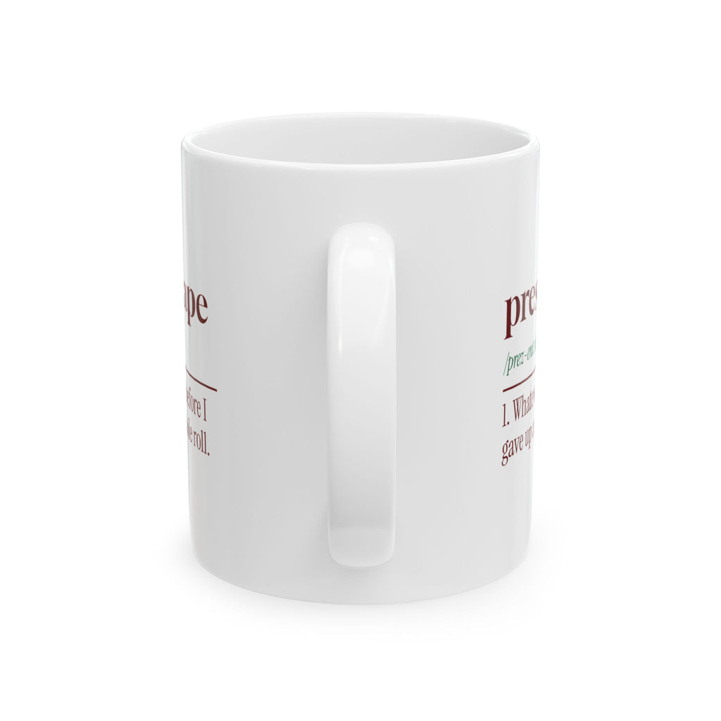 Funny Gift Wrapping Christmas Coffee Mug Present Shape Definition