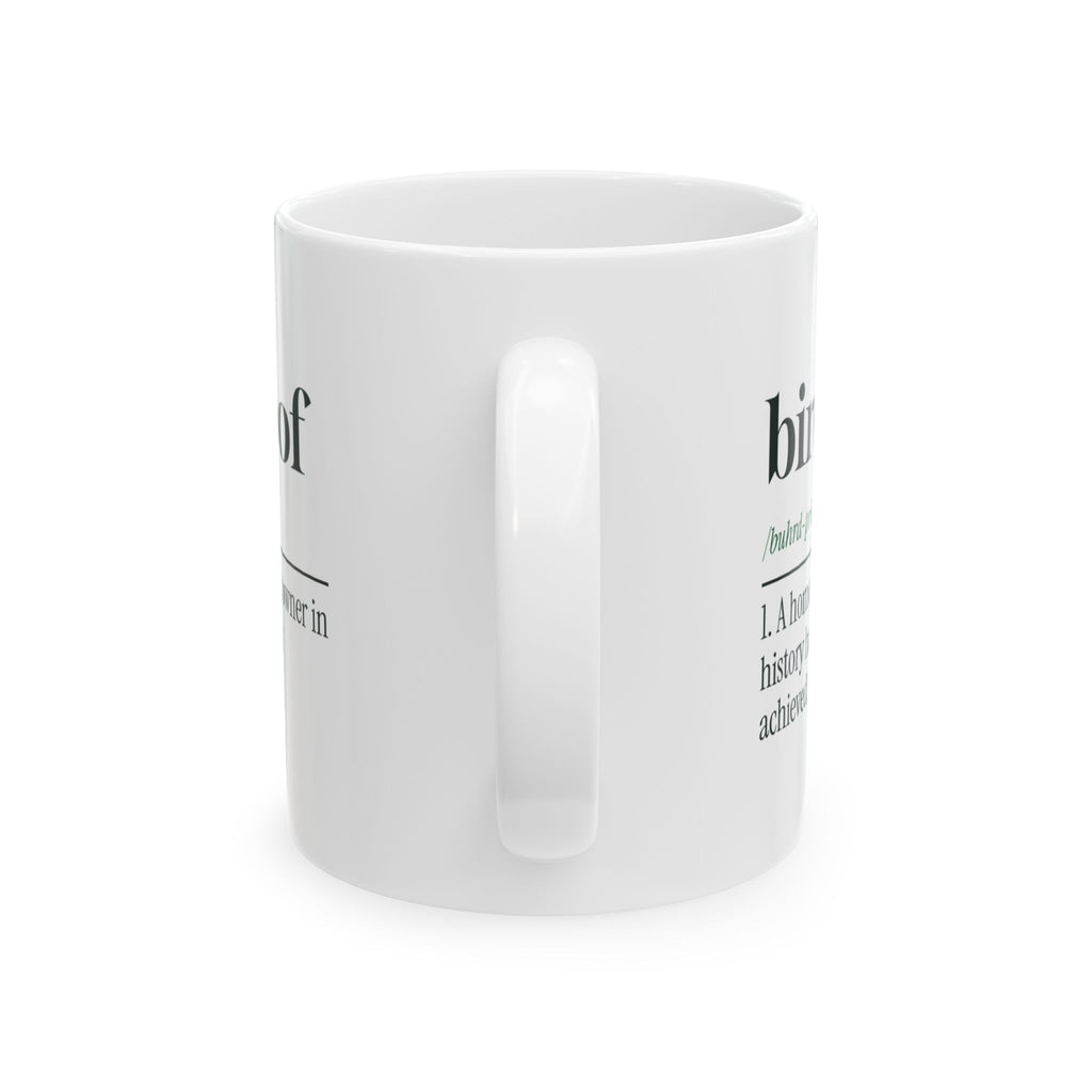 Funny Bird Owner Coffee Mug Birdproof Dictionary Definition