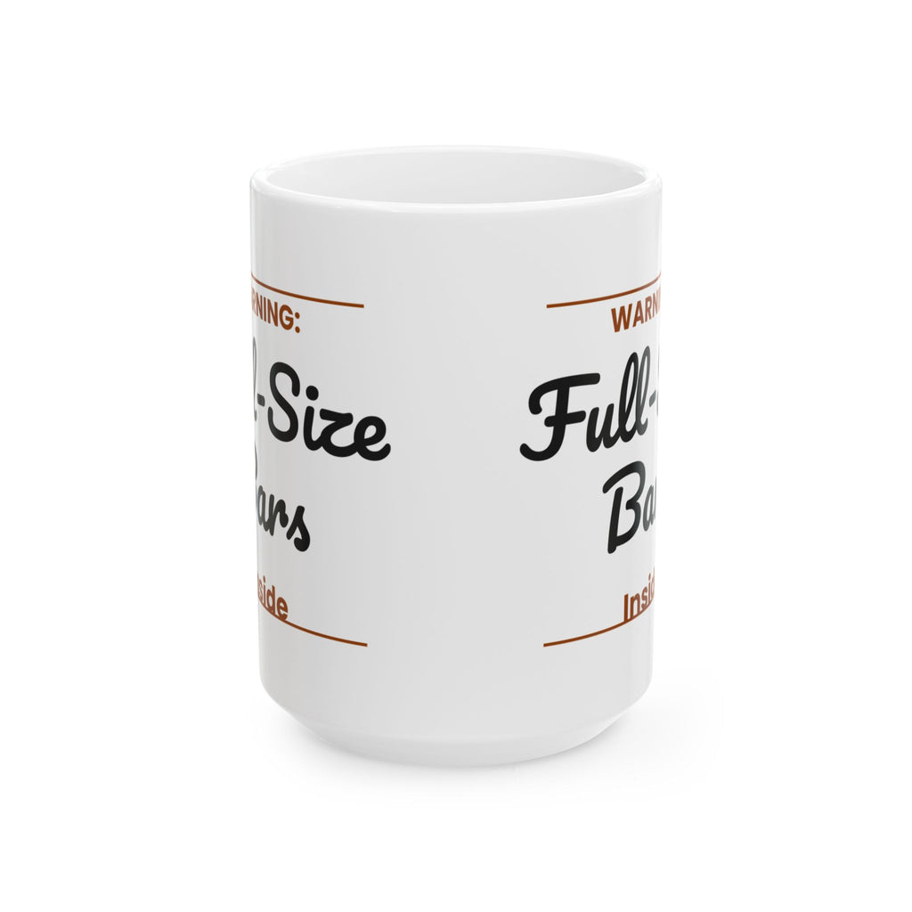 Funny Halloween Coffee Mug Full Size Candy Bars Sign For Candy Fans