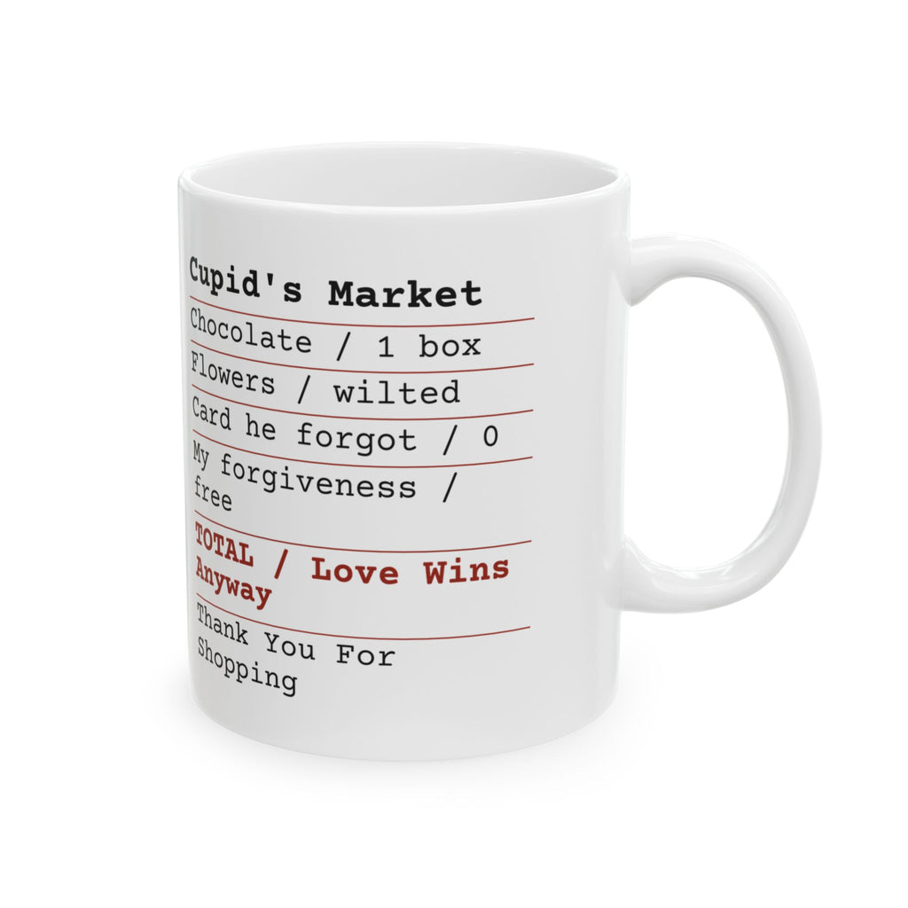 Love Mug Love Wins Anyway Funny Valentine Coffee Cup