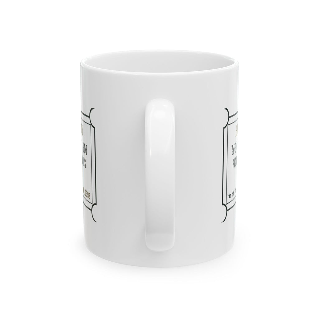 Librarian Coffee Mug Your Hold Is In Library Hold Ticket Design