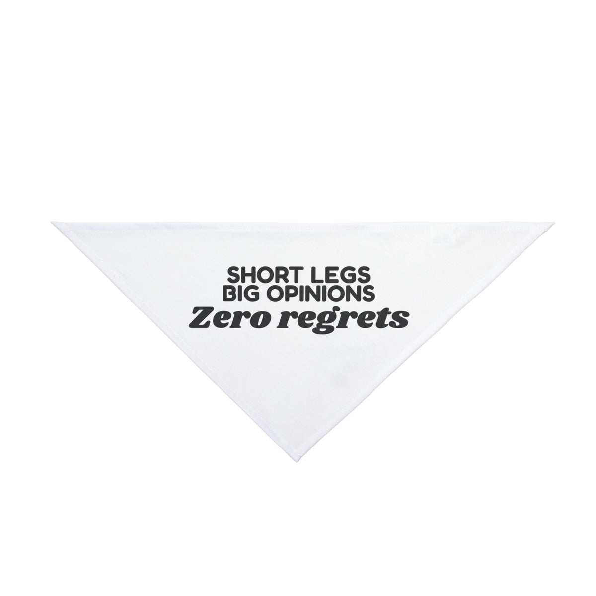 Funny French Bulldog Short Legs Big Opinions Dog Bandana For Frenchie Fans