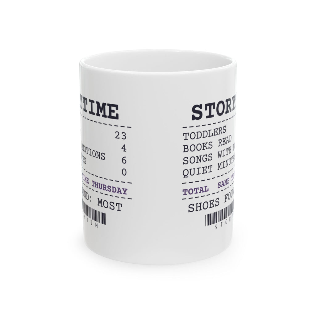 Funny Librarian Coffee Mug Toddlers 23 Quiet Minutes 0 Storytime Receipt