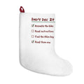 Funny Christmas Dad Christmas Stocking Read The Instructions Eventually