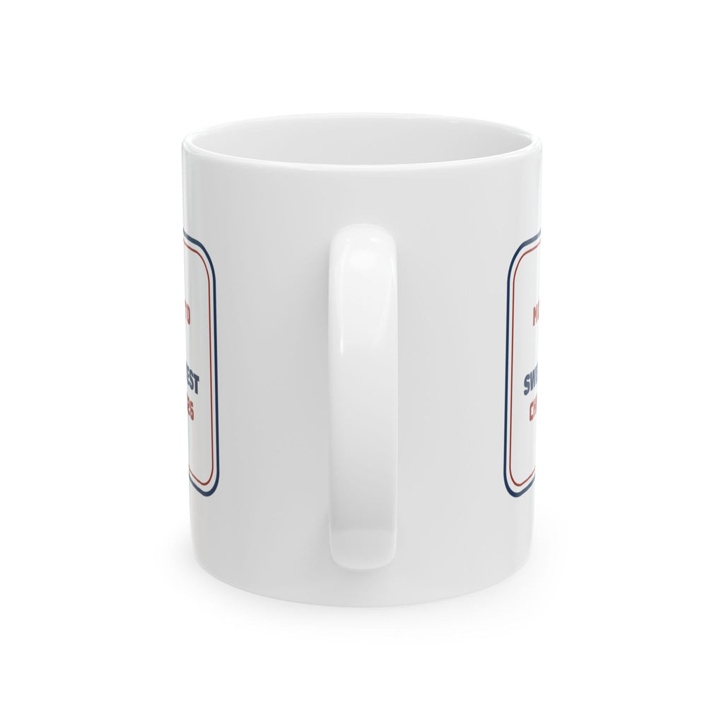 Funny Christmas Work Coffee Mug Most Likely To Win Ugly Sweater Contest