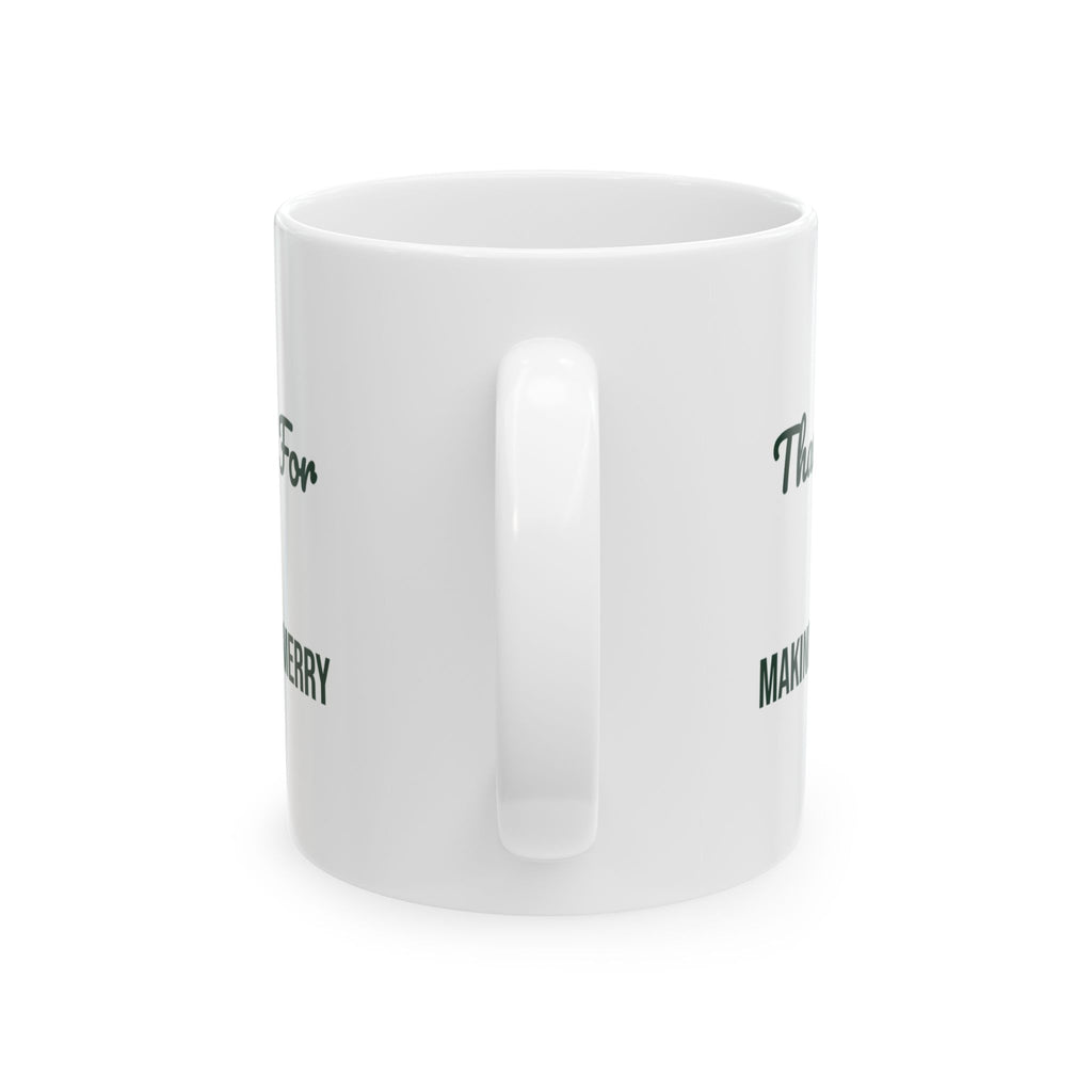 Christmas Teacher Coffee Mug Thank You For Making Room 12 Merry