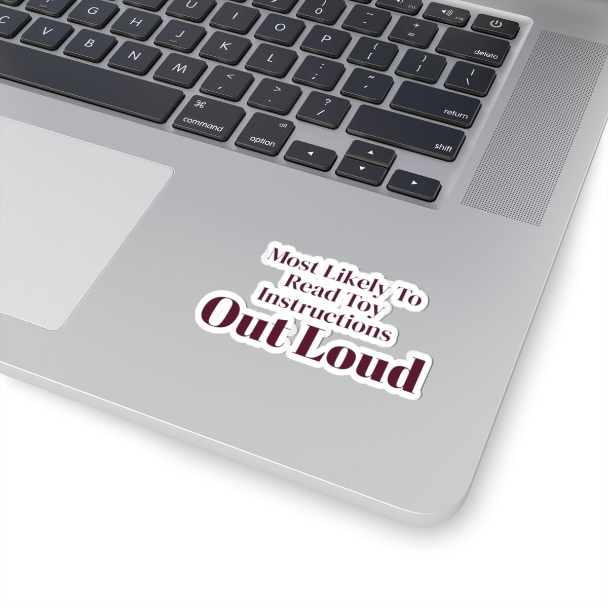 Funny Christmas Sticker Most Likely To Read Toy Instructions Aloud Family