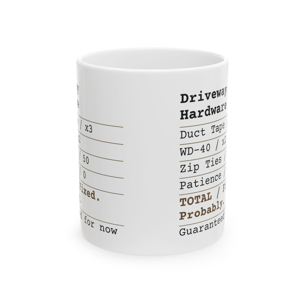 Funny Dad Coffee Mug Fixed Probably Receipt For Dad