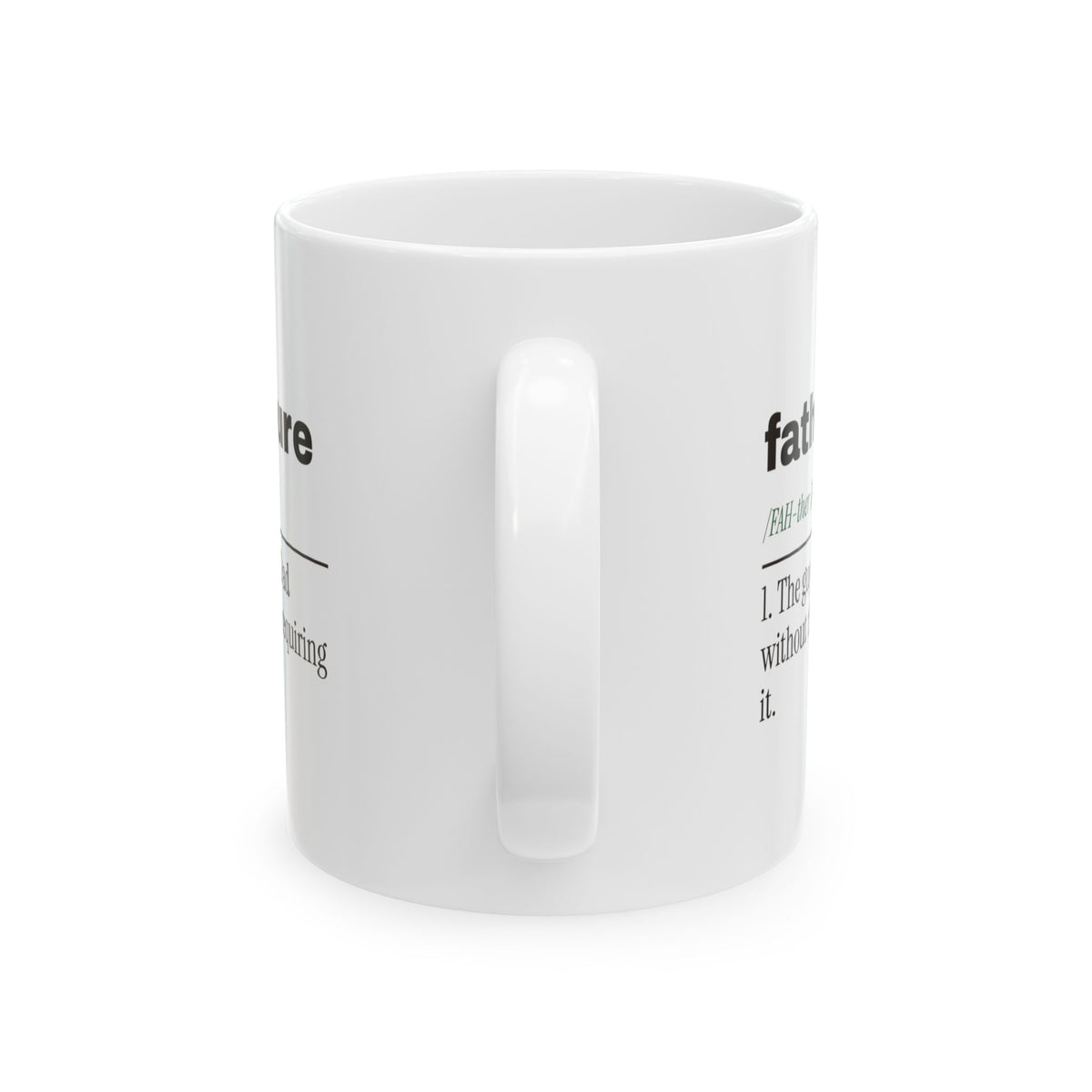 Father Figure Coffee Mug No Paperwork Required For Stepdads