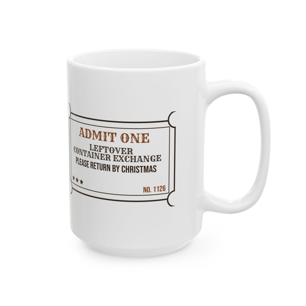 Funny Thanksgiving Host Coffee Mug Leftover Container Exchange