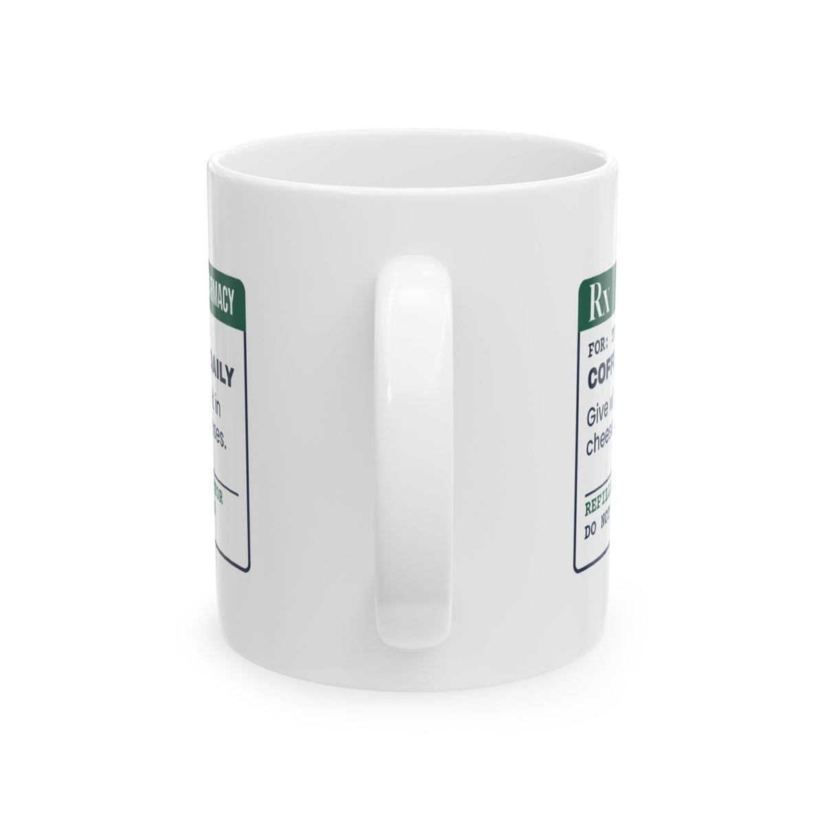 Funny Vet Tech Coffee Mug Hide It In Cheese Prescription For Vet Techs