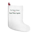 Funny Christmas Stocking Tree Topper Debate Star Won Again