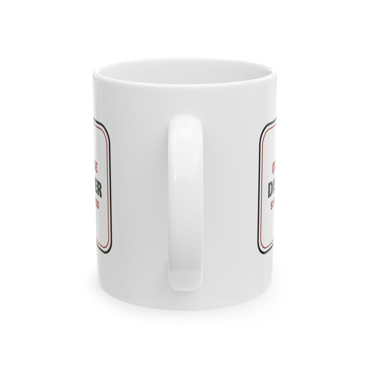 Police Dispatcher Coffee Mug Quiet Please Still On The Radio