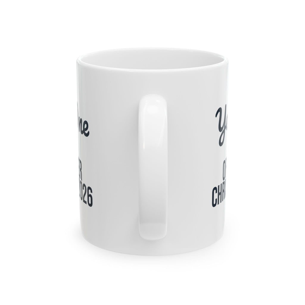 Christmas Coffee Mug Year One Of Forever 2026 Newlywed Couple