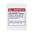 Funny Christmas Host Throw Blanket Hosting Recovery Prescription