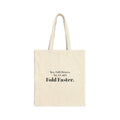 Funny Retail Christmas Tote Bag Yes Gift Boxes No I Can't Fold Faster