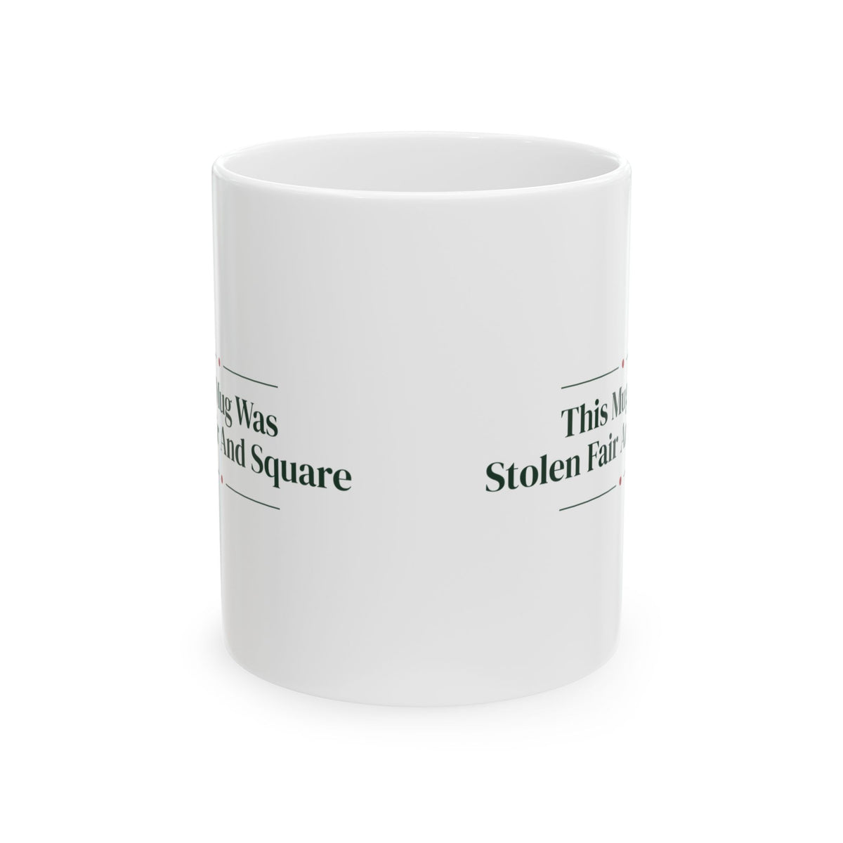 Funny White Elephant Coffee Mug This Mug Was Stolen Fair And Square