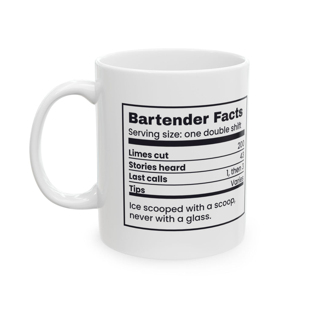 Funny Bartender Mug Bartender Facts Limes Cut Stories Heard