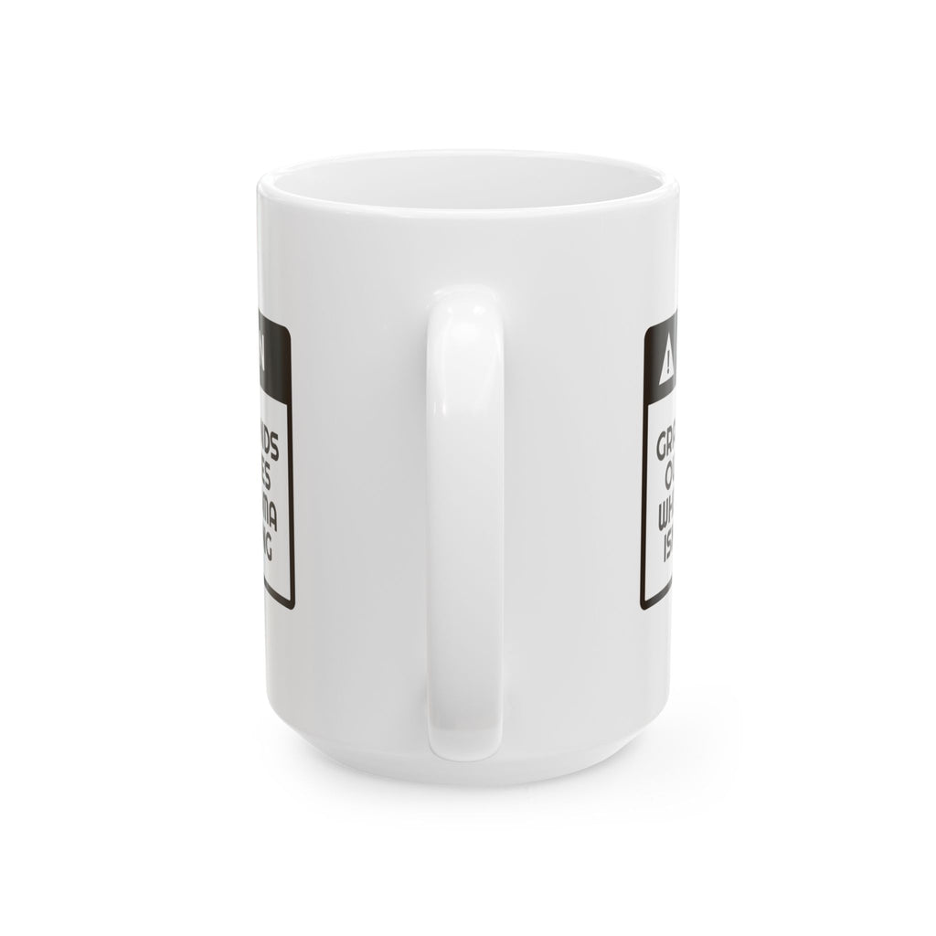 Funny Grandpa Warning Coffee Mug Secret Twenties For Grandpa