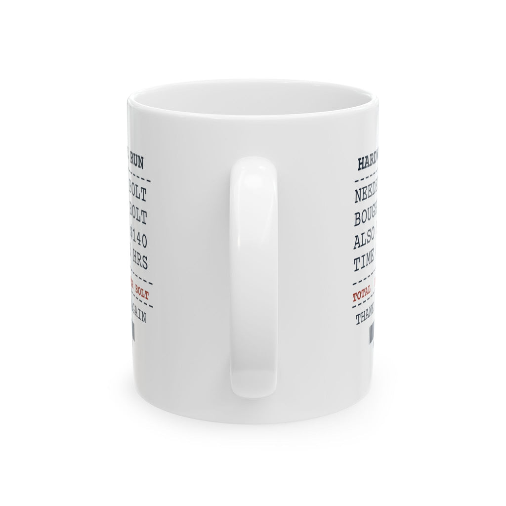 Funny Husband Coffee Mug Hardware Store Run Receipt For Husbands