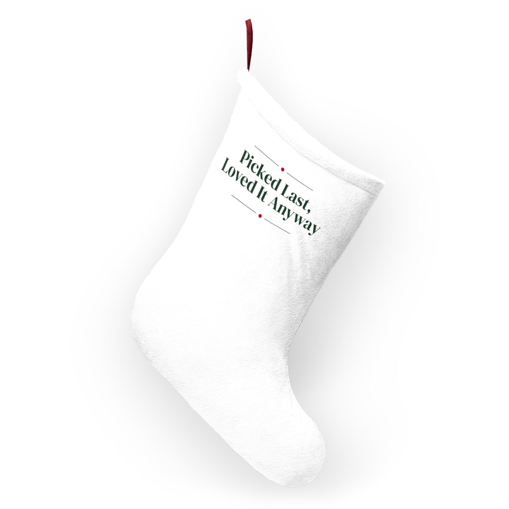 Funny White Elephant Christmas Stocking Picked Last Loved It Anyway