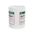 Funny Christmas Shopping Coffee Mug Gift Receipt In Every Box Prescription